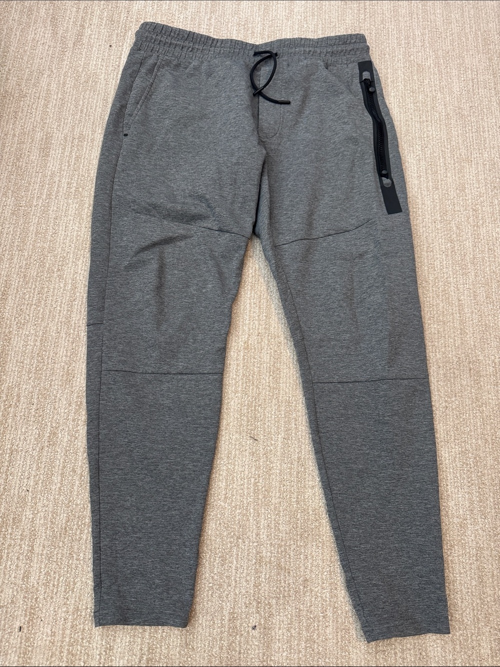 Greyson Men's Size M Grey Sequoia Midweight Performance Joggers